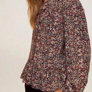 Mango Bohemian Floral Top - Euro Medium